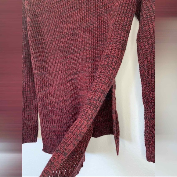 Choker Neck Oversized Sweater - Picture 3 of 5